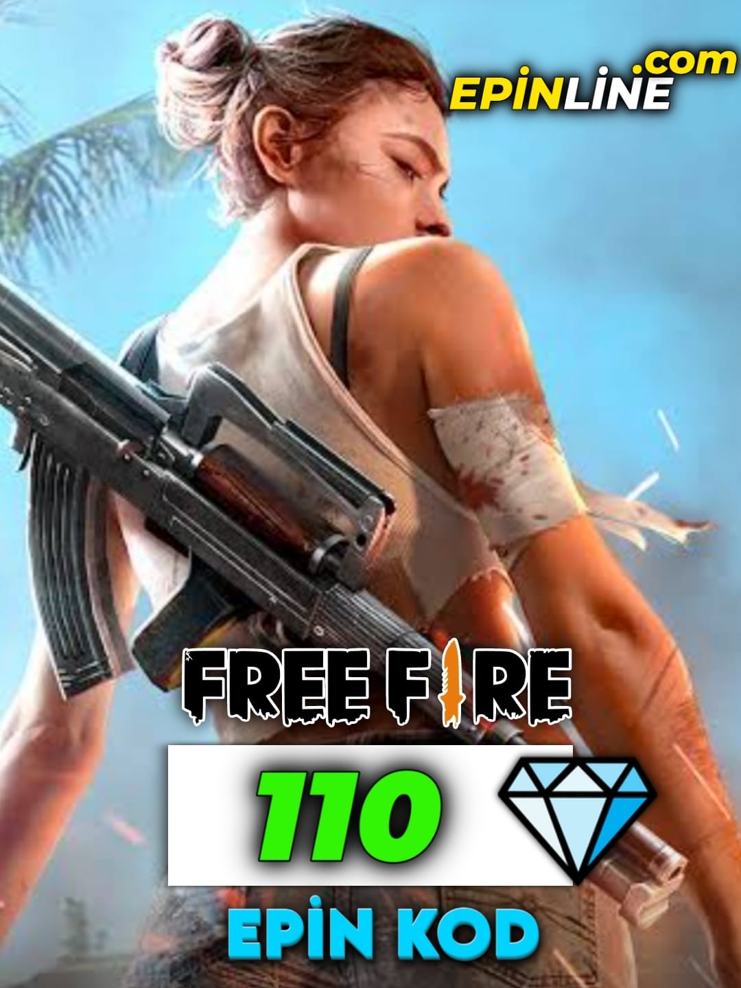 Free Fire 100+10 Elmas (Diamonds)